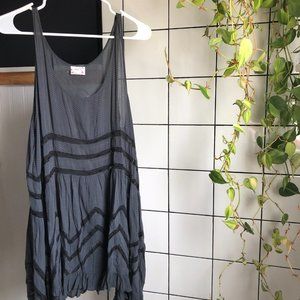 Free People Voile Trapeze Slip Dress